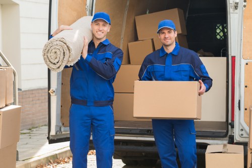 Efficient moving van service for Belgian apartments and offices