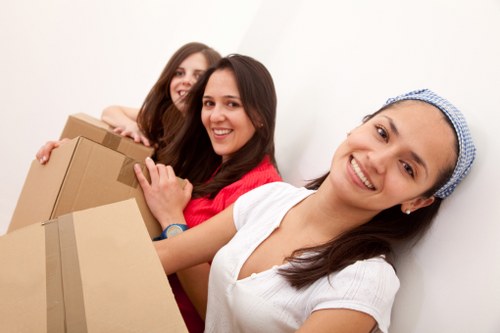 Office furniture pick-up and removal in Belgium